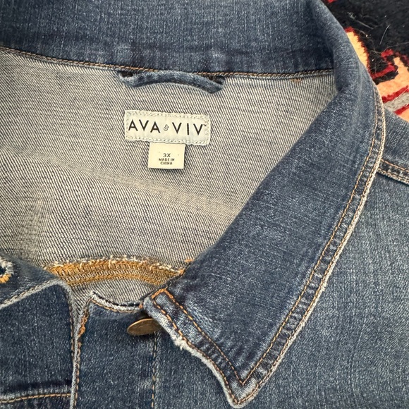 Ava and viv jean jacket - Picture 2 of 3